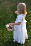 Flower Girl at Melissa's Wedding 8